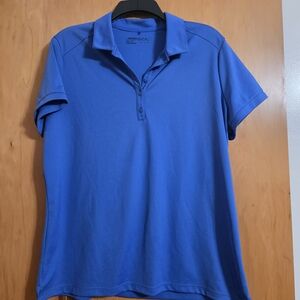 Nike Women's Blue Golf Polo Size XXL